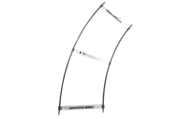 Rail de travelling circulaire 1/8 de cercle de 5 M